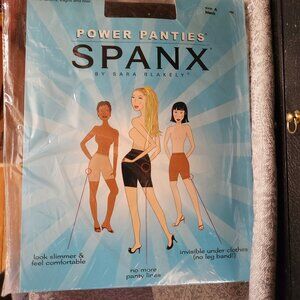 Spanx Power Panties by Sara Blakely Black size A New in Package
